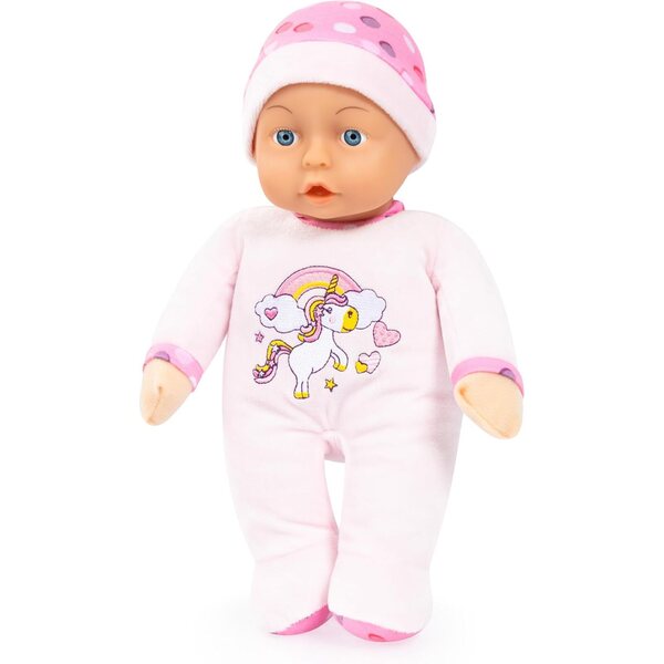 Bayer Design Kuschelpuppe 30 cm rosa Einhorn – perfekt zum Kuscheln und Spielen