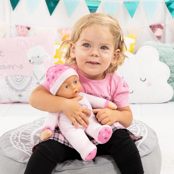 Bayer Design Kuschelpuppe 30 cm rosa Einhorn – perfekt zum Kuscheln und Spielen