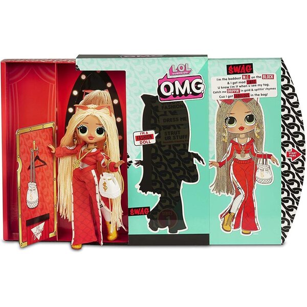 LOL Surprise OMG Swag Bambola Moda con 20 Sorprese e Cabina Armadio