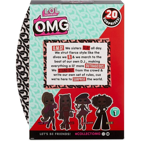 LOL Surprise OMG Swag Bambola Moda con 20 Sorprese e Cabina Armadio