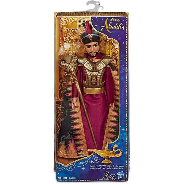 Hasbro Jafar Royal Wesir Puppe Aladdin Live-Action 28 cm beweglich