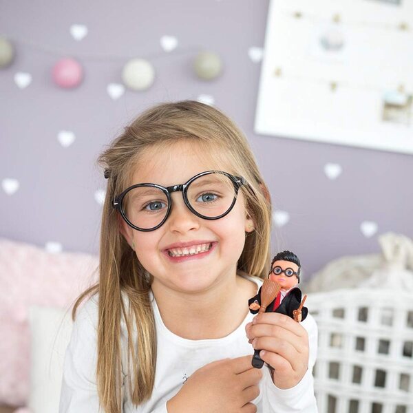 Smoby Evi Love Timmy Magic – 12 cm große Zaubererpuppe mit Zauberstab und Besen