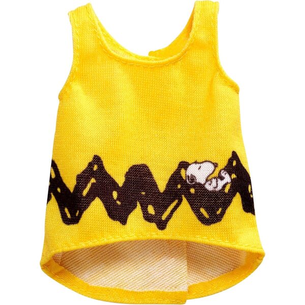 Powerquff Fashions Barbie Peanuts - Vestito Giallo Trendy per Barbie