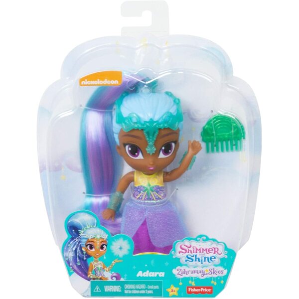 Fisher-Price Shimmer And Shine Principessa Adara 15 cm Giocattolo Magico 3+