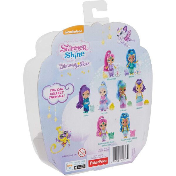 Fisher-Price Shimmer And Shine Principessa Adara 15 cm Giocattolo Magico 3+