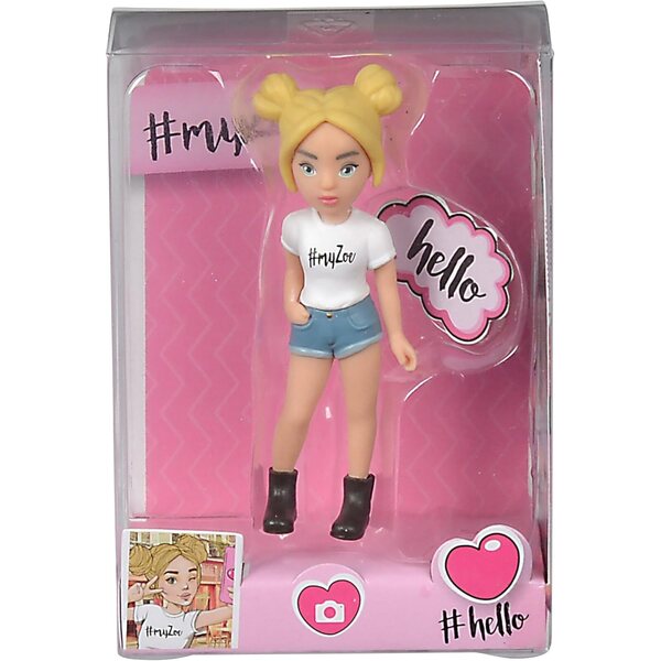 #myZoe Hello Mini-Charakter: Reisebegleiter in 8 Social-Media-Posen