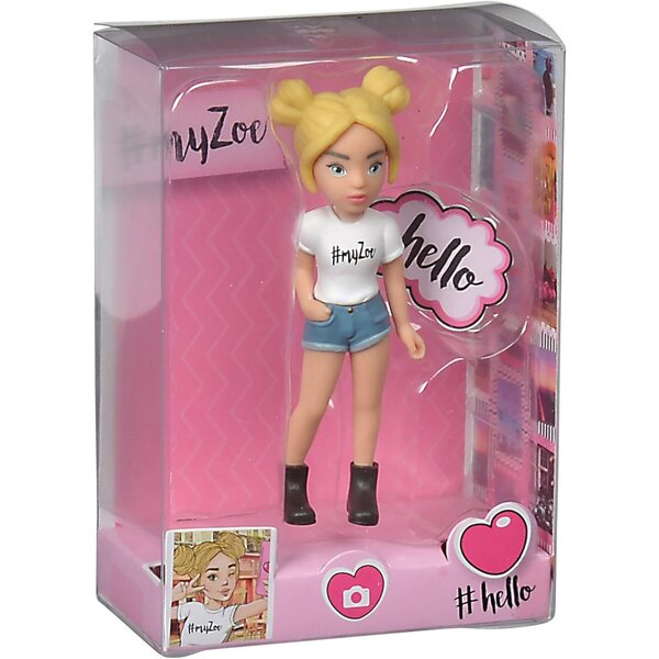 #myZoe Hello Mini-Charakter: Reisebegleiter in 8 Social-Media-Posen