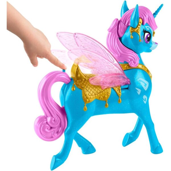 Bambola Zahracorn di Shimmer & Shine con 35 canzoni, suoni e frasi magiche