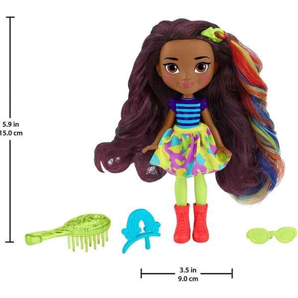 Mattel Bambola Sunny Day con Accessori Pop-In Style Rox per Bambini Creativi