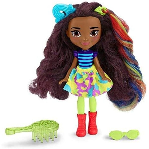 Mattel Bambola Sunny Day con Accessori Pop-In Style Rox per Bambini Creativi