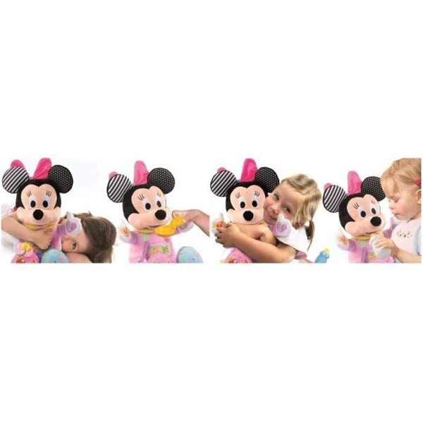 Clementoni Disney Minnie Interaktive Puppe mit Lernzubehör für Kinder ab 12 Monaten