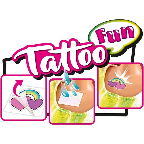 Steffi Love Tattoo Bambola 29 cm con oltre 20 tatuaggi, abito alla moda per bimbi 3+