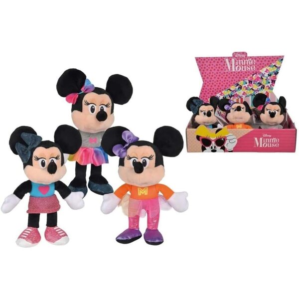 Minnie Fashion Simba Puppe 20 cm – 3 farbenfrohe Modelle für Kinder