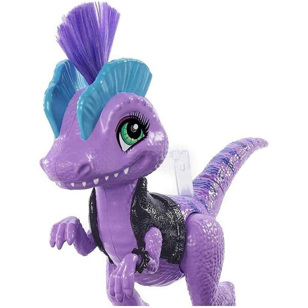 Cave Club Paleopupa Rebel con Dinosauro Viola e Abito Preistorico per Bambini 4+