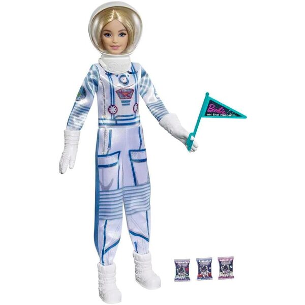 Barbie Careers Deluxe GYJ98 – Modische Puppe mit exklusiven mehrfarbigen Accessoires
