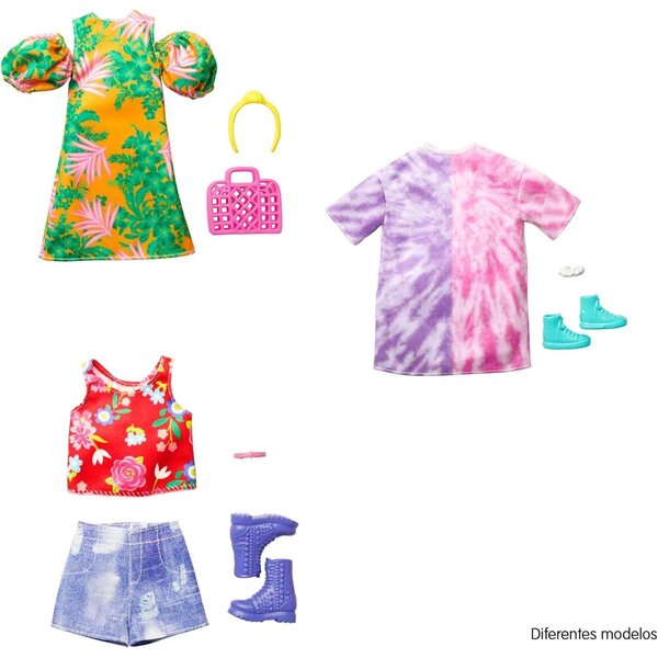 Barbie Abbigliamento Moda Completo e Accessori per Bambole - Look alla Moda