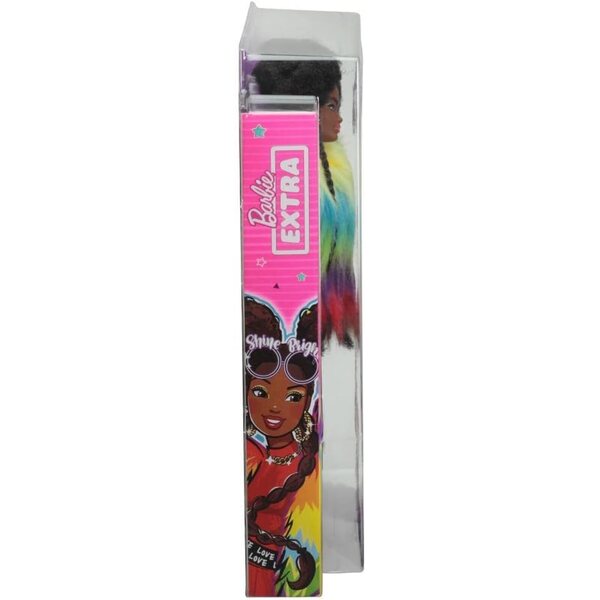 Barbie Extra con Capelli Cotonati e Cucciolo - Stile Unico e Accessori Fashion