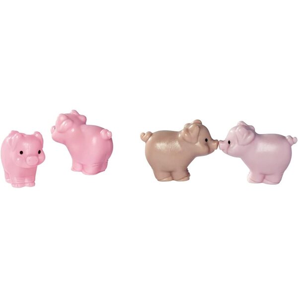 Simba Evi Love Baby Pigs Puppe mit Schweinen und Spielzubehör, 12 cm, für Kinder ab 3 Jahren