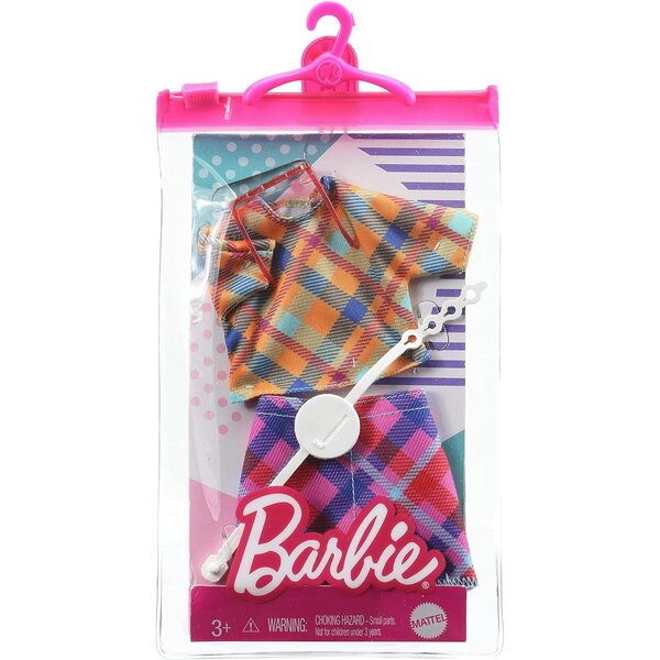 Barbie Accessori Moda: Outfit Versatili con Abito e Borsa alla Moda