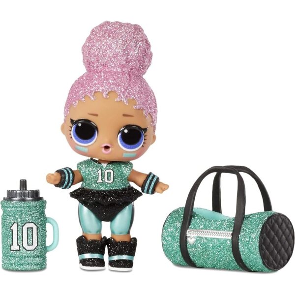 L.O.L. Surprise! All-Star Sports Series 4 - Bambole Glitter con 8 Sorprese e Accessori Sportivi
