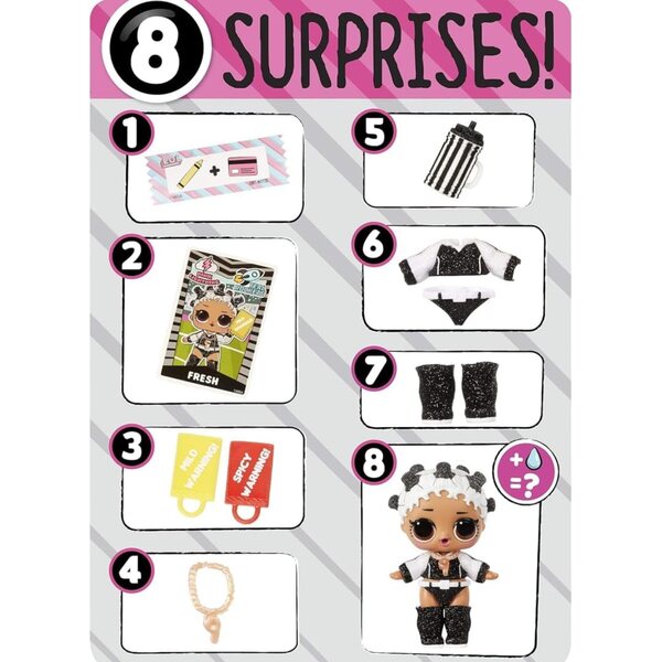 L.O.L. Surprise! All-Star Sports Series 4 - Bambole Glitter con 8 Sorprese e Accessori Sportivi