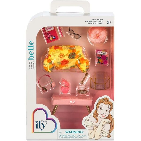 Set Accessori Disney ILY 4EVER Belle La Bella e la Bestia 13 pezzi