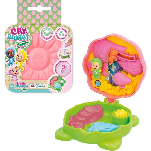 Cry Babies Little Changers Eco Friends – Interaktives Puppenset für Kinder