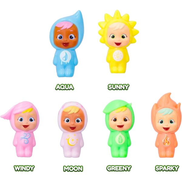Cry Babies Little Changers Eco Friends – Interaktives Puppenset für Kinder