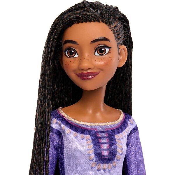 Disney Wish Asha Puppe mit Waldtieren und Überraschungen Mattel HPX27