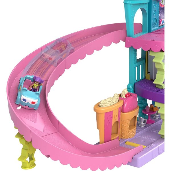 Multiplex Cinematografico Variety Polly Pocket con 2 Figurine e Veicolo