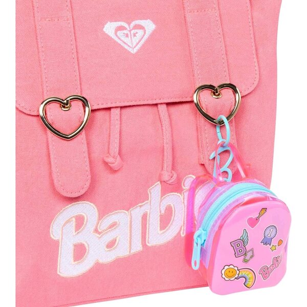 Barbie Set Deluxe Borsa Clip-On con Outfit Scuola e 5 Accessori Tematici