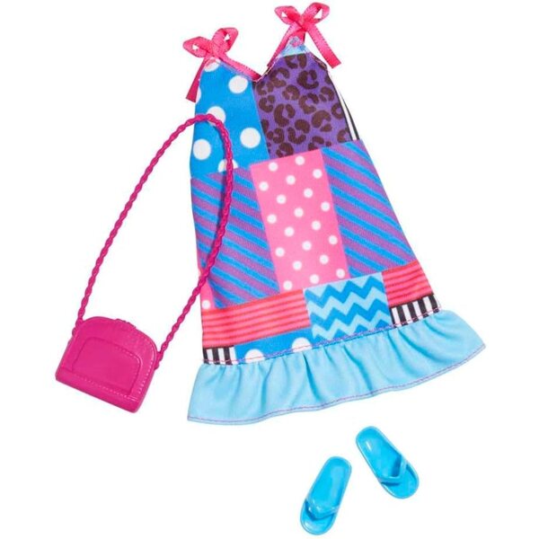 Look complet de vêtements de mode Barbie avec accessoires - Style unique et coloré