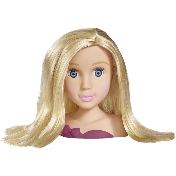 Steffi Love Girls Testina per Acconciature con Accessori - 10 pezzi, 9 cm, 5+ anni