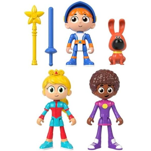 Boxset „Iris und ihre Freunde“ von Mattel – Figurenset im Maßstab 9 cm und 7 cm