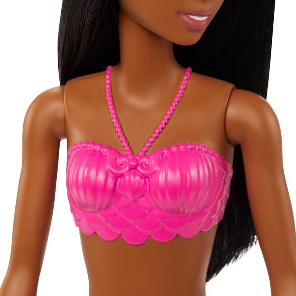 Barbie Sirena Dreamtopia con Coda Arcobaleno Rosa e Viola, Bambola Fantasy