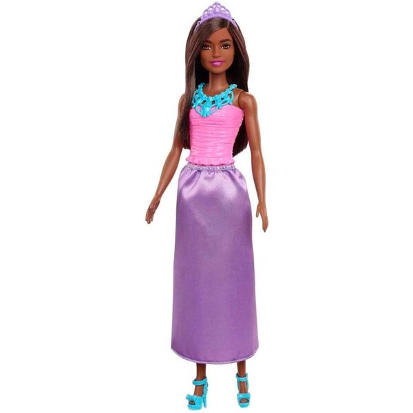 Barbie Fantasy-Prinzessin mit rosa und lila Kleid – kreatives Spiel und Inspiration
