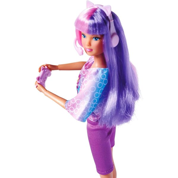 Steffi Love Gamer Girl 29 cm con cuffie e controller – Bambola per bambini da 3 anni