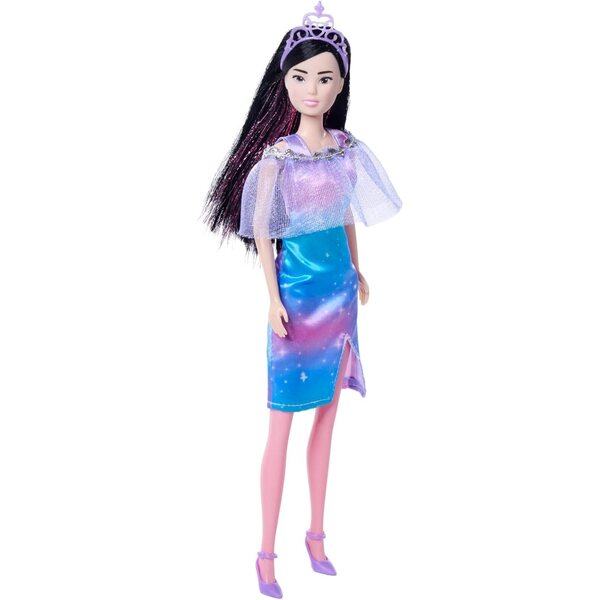 Steffi Love Fantasy Princess bambola principessa 29 cm con mantello glitterato
