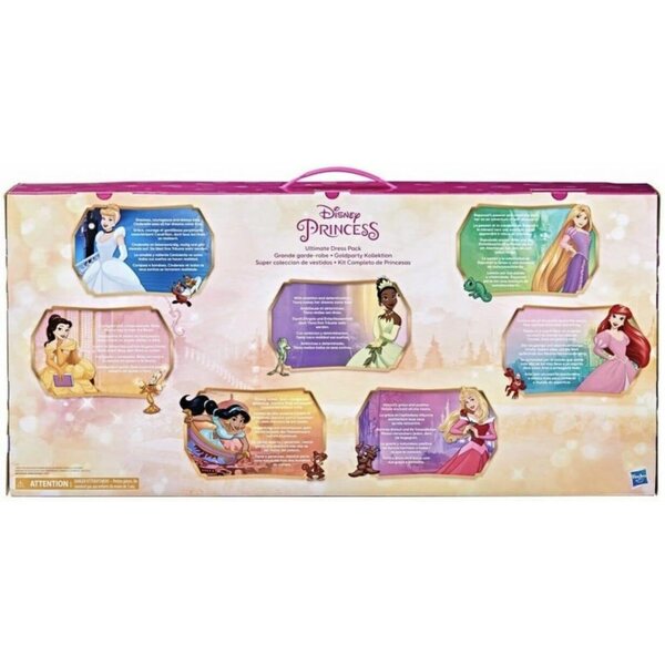 Set mit 7 ultimativen Disney-Prinzessinnen-Puppen, 30 cm – Ariel, Aurora, Belle und andere
