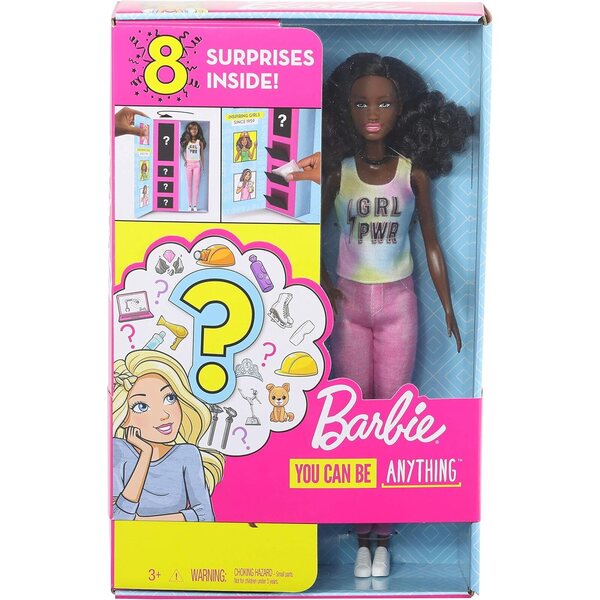Barbie Surprise Careers mit 2 Geologen- und Groomer-Outfits für Kinder ab 3 Jahren