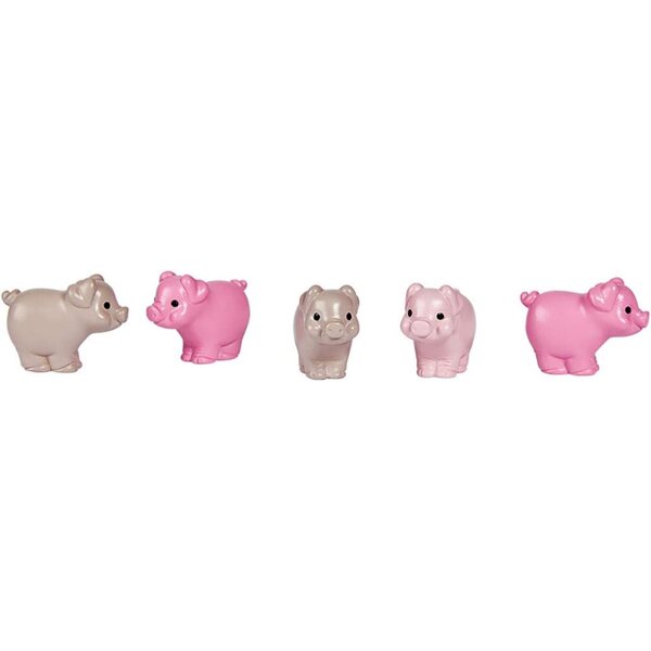 Simba Evi Love Welcome Piggies mit Mama und 5 Schweinen, Lernspiel für 3+