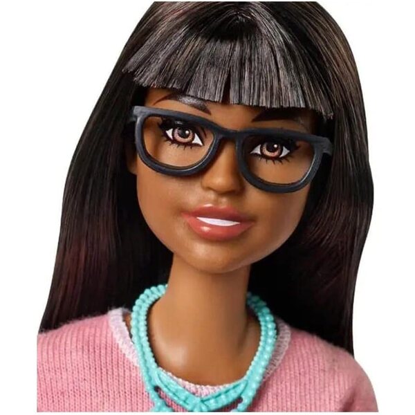 Barbie Teacher with 10 Educational Accessories including Rotating Globe and Laptop