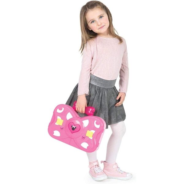 Minnie Pop Star Kleidungs- und Zubehörset mit Wickelauflage, Tasche und Disney-Mikrofon