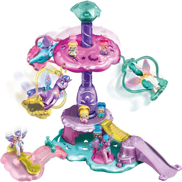 Fisher-Price Shimmer & Shine Zahracorn Park Magisches Spiel mit Genie und Zahracorn 3+