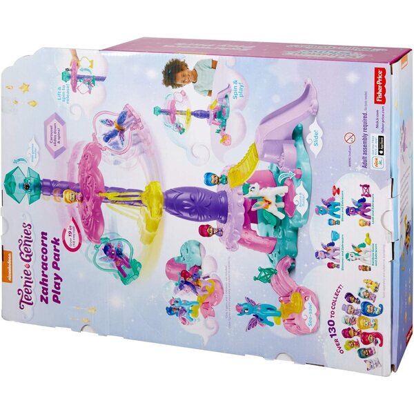 Fisher-Price Shimmer & Shine Zahracorn Park Magisches Spiel mit Genie und Zahracorn 3+