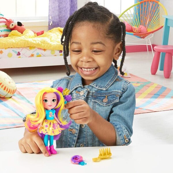 Sunny Day Bambola Nickelodeon con Accessori Pop-In per Capelli - 15 cm