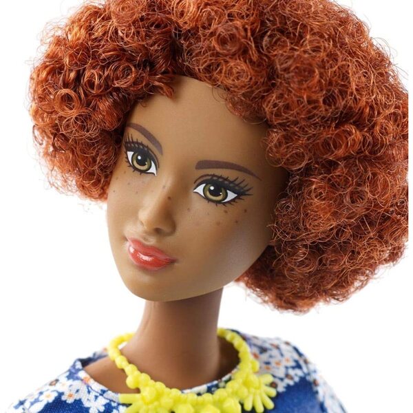 Barbie Fashionistas Motivo Floreale con Due Outfit e Accessori Inclusi