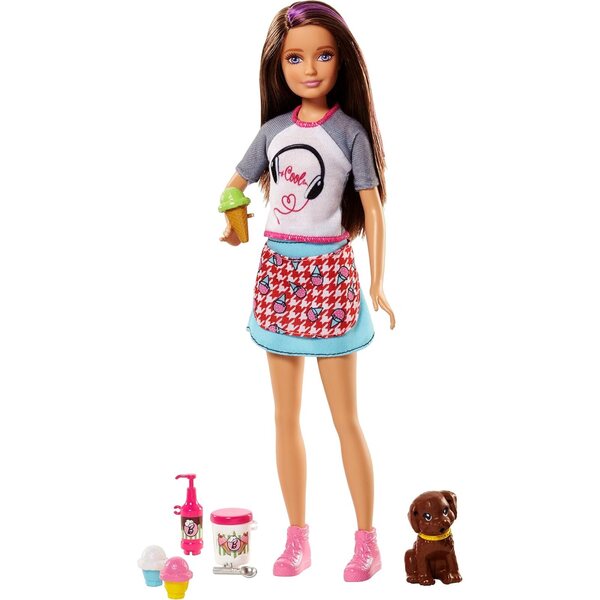 Barbie Skipper Koch- und Backpuppe mit kreativem Küchenzubehör
