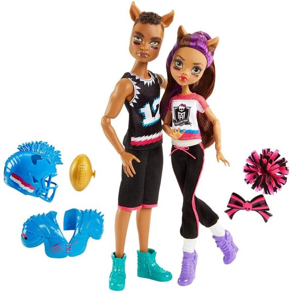 Monster High: Clawdeen und Clawd Wolf – Werwolf-Puppenset