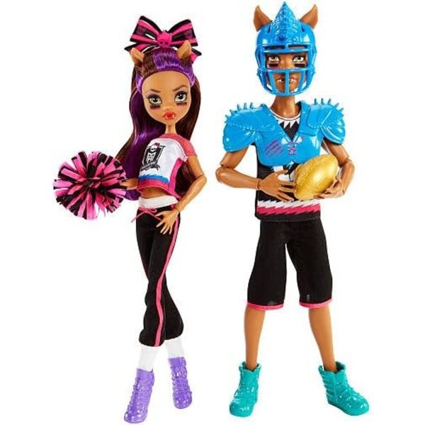 Monster High: Clawdeen und Clawd Wolf – Werwolf-Puppenset